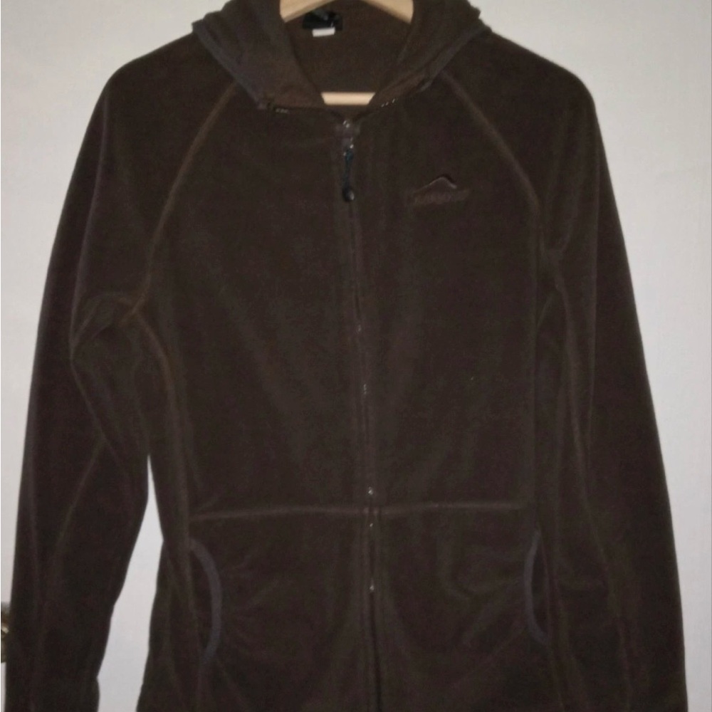 Polaredge Gray Black Fleece Jacket